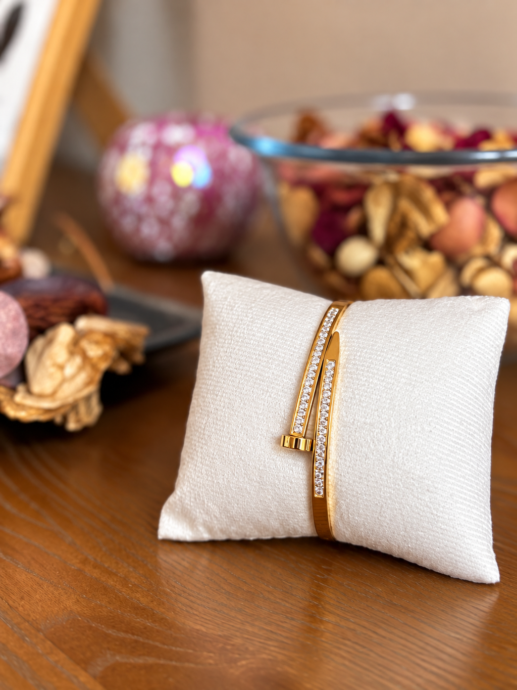 Bracelet Jonc Strass Glamour
