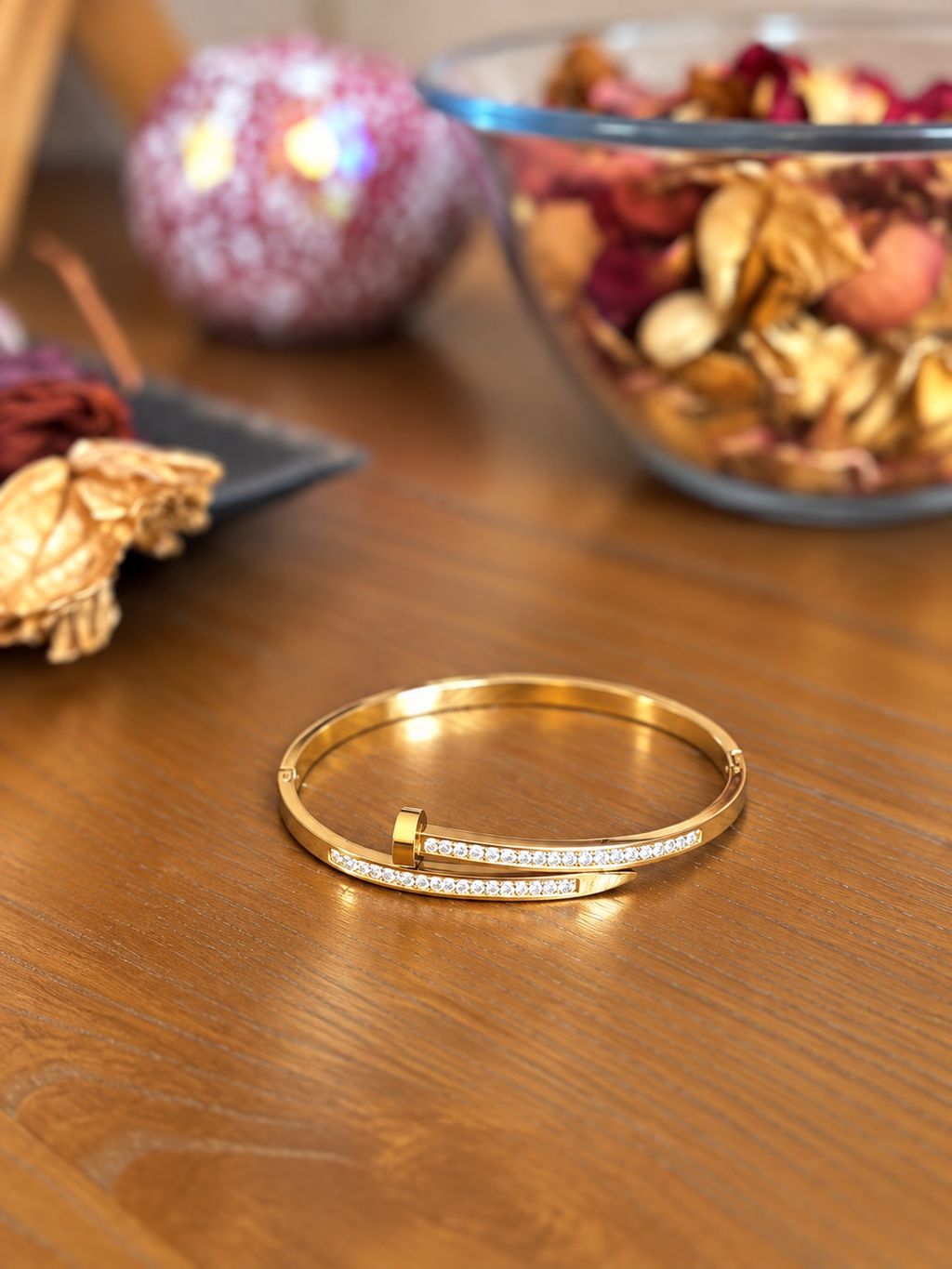 Bracelet Jonc Strass Glamour