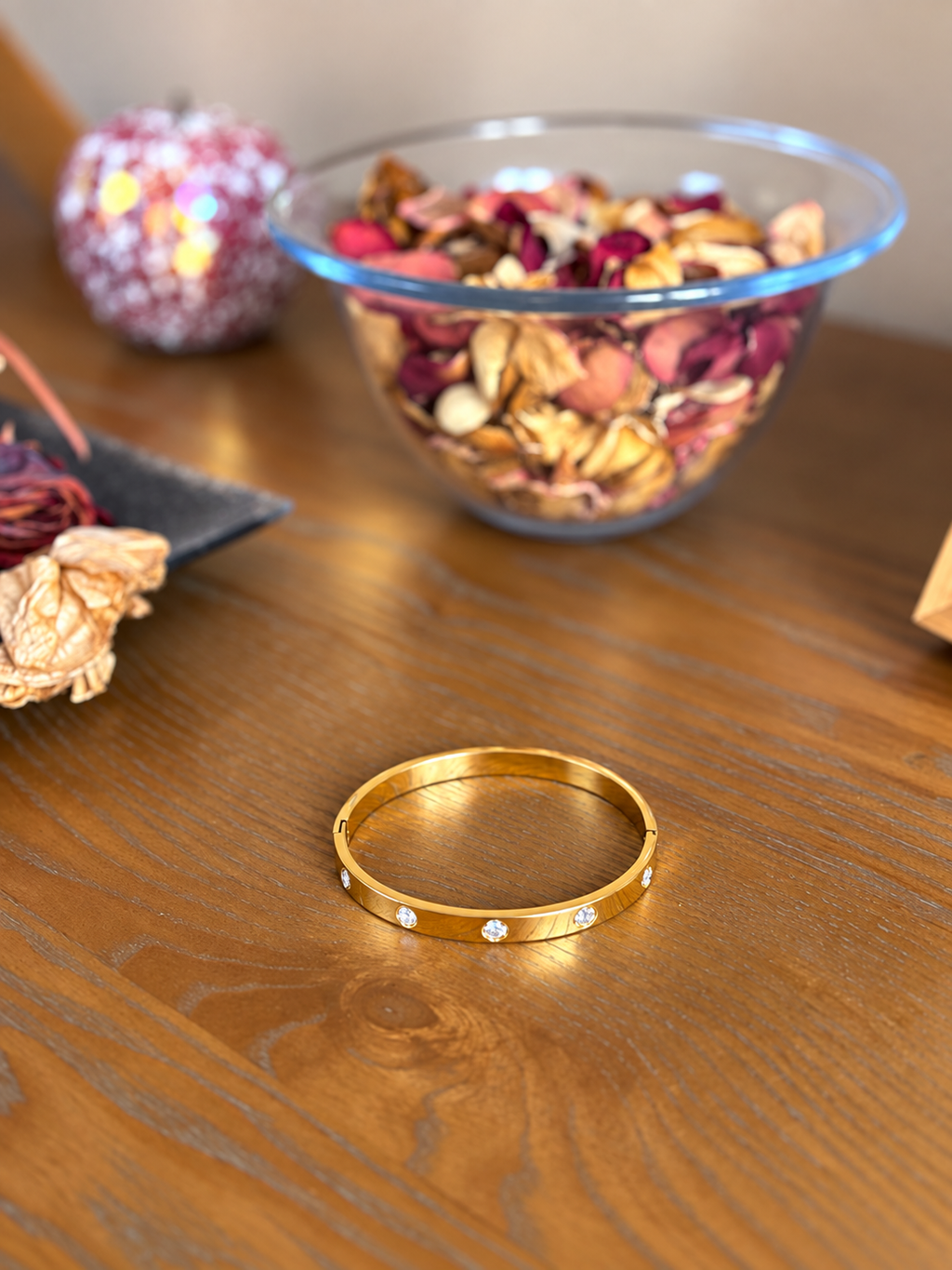 Bracelet Jonc Strass Elégance