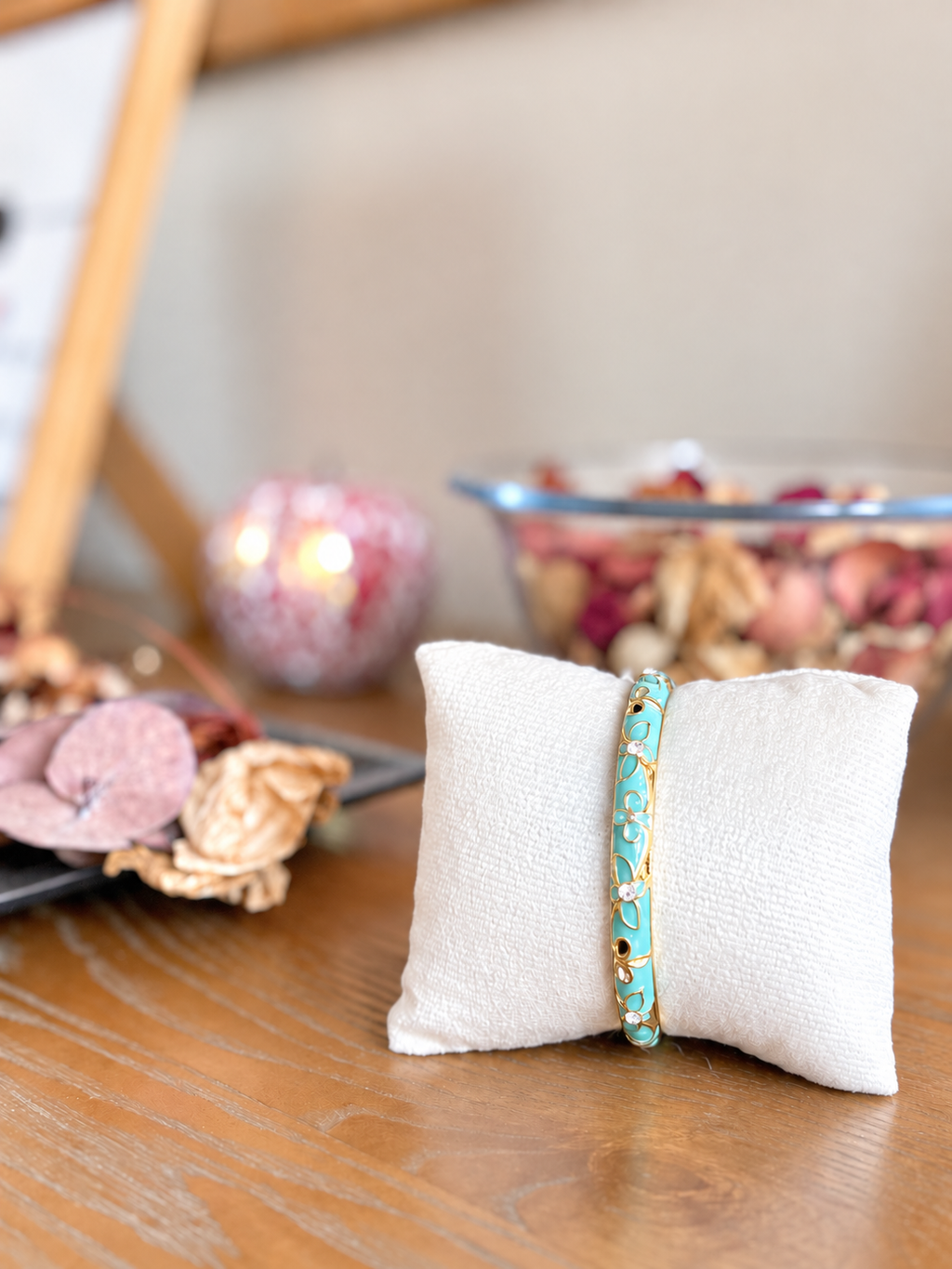 Bracelet Jonc Thaïlandais Bleu