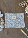Pochette j'adore grise
