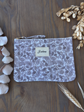 Pochette j'adore marron