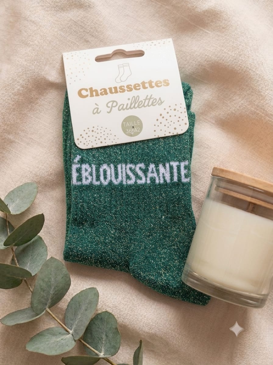 Chaussettes à paillettes Eblouissante