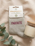Chaussettes à paillettes Parfaite