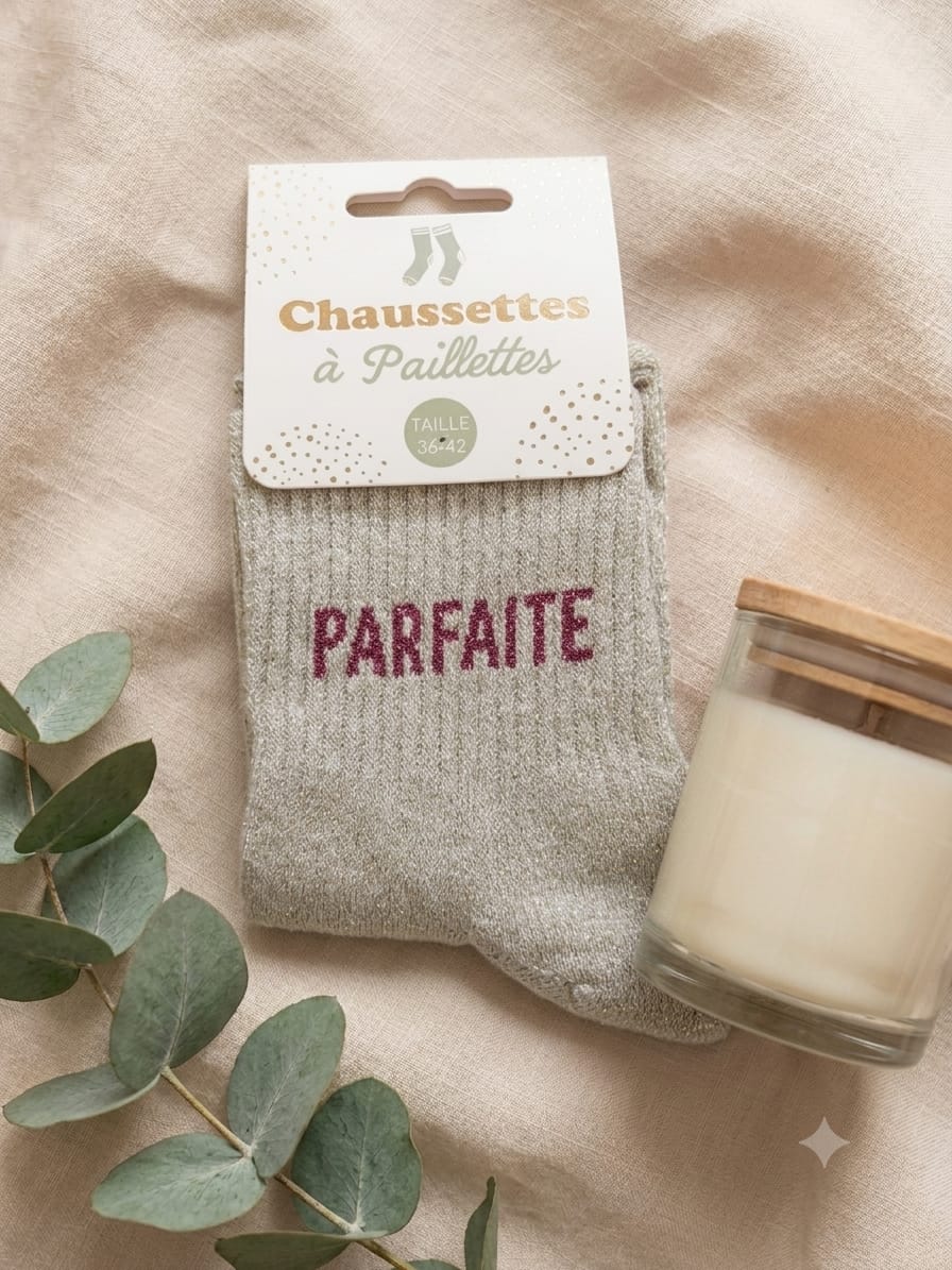 Chaussettes à paillettes Parfaite