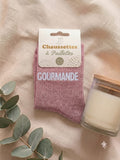 Chaussettes à paillettes Gourmande