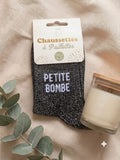 Chaussettes à paillettes Petite Bombe
