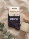 Chaussettes à paillettes Canon