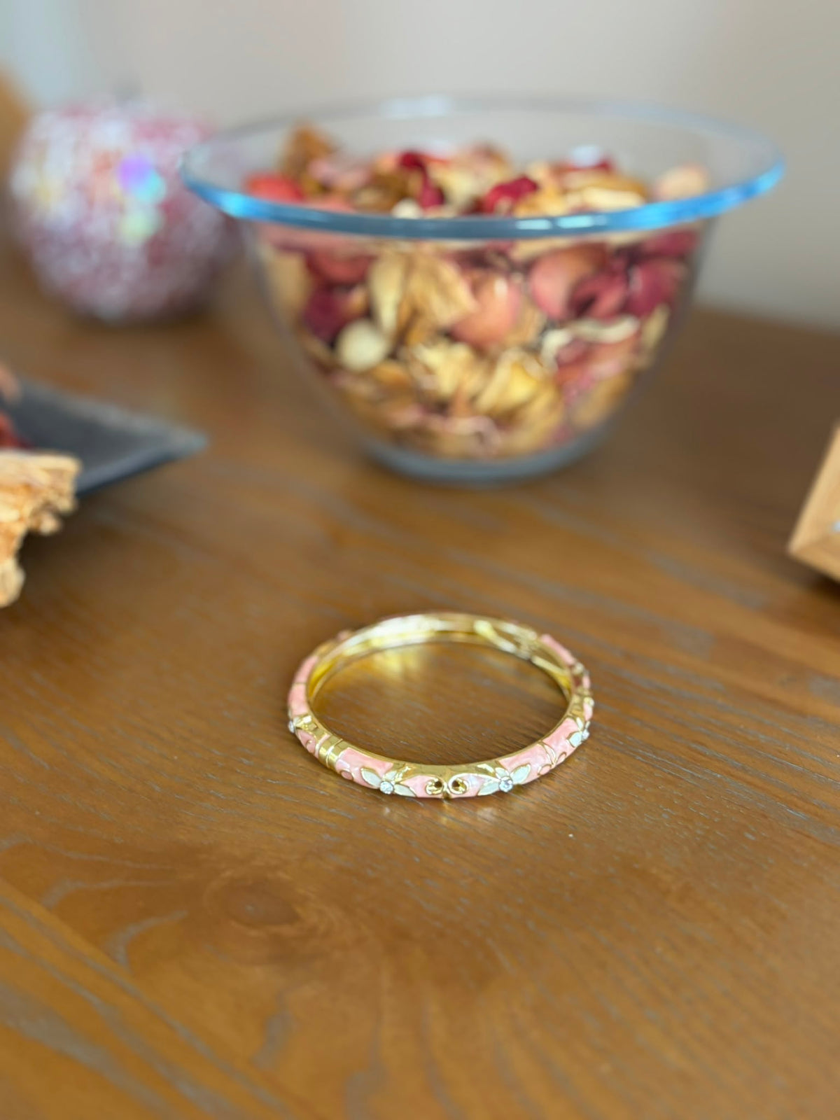 Bracelet Jonc Thaïlandais Blush