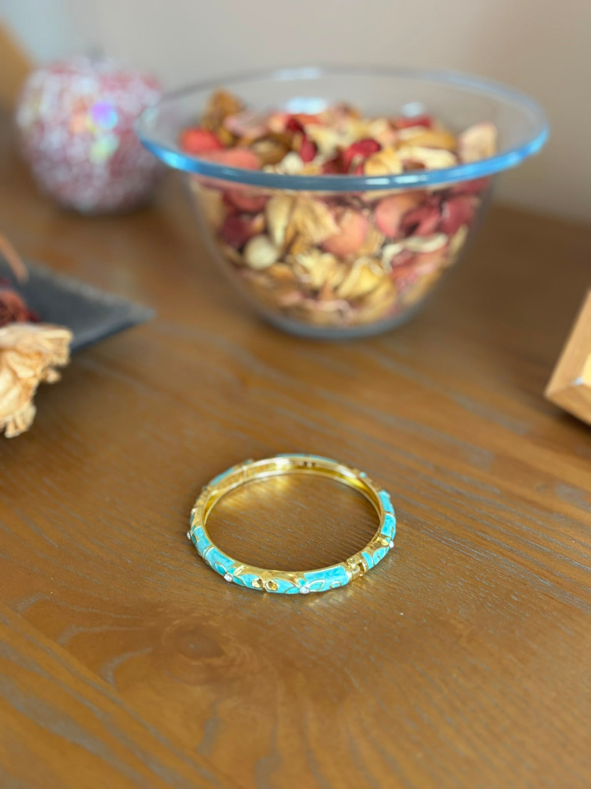 Bracelet Jonc Thaïlandais Bleu