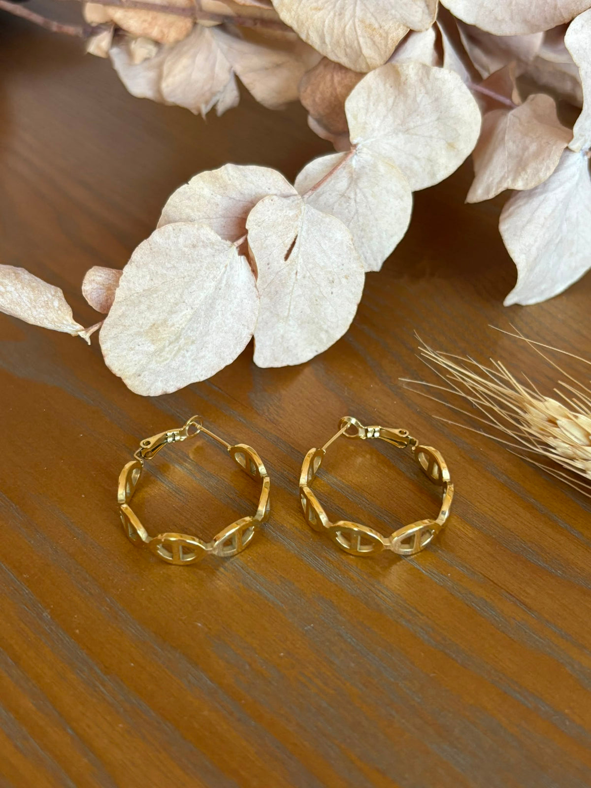 Boucles d'oreilles créoles
