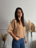 Pull manches courtes Camel